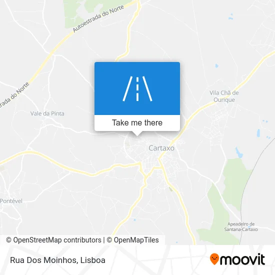 Rua Dos Moinhos map