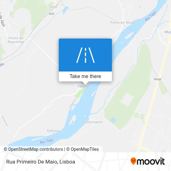 Rua Primeiro De Maio map