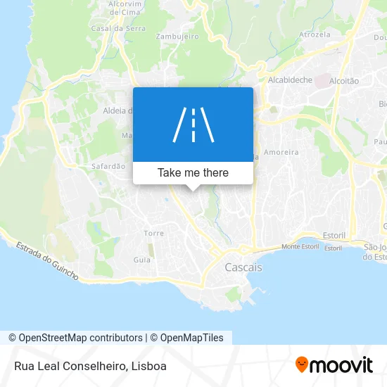 Rua Leal Conselheiro map