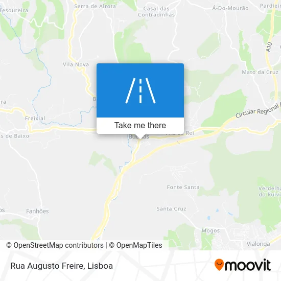 Rua Augusto Freire map