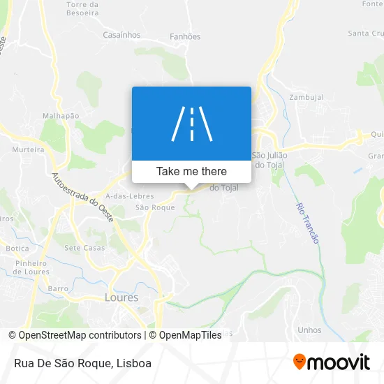 Rua De São Roque map