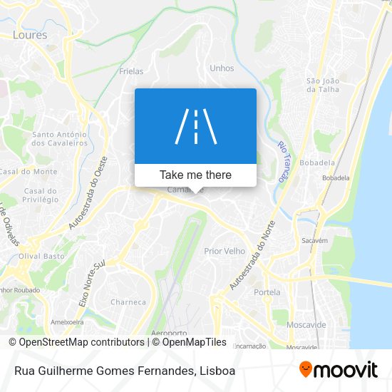 Rua Guilherme Gomes Fernandes mapa