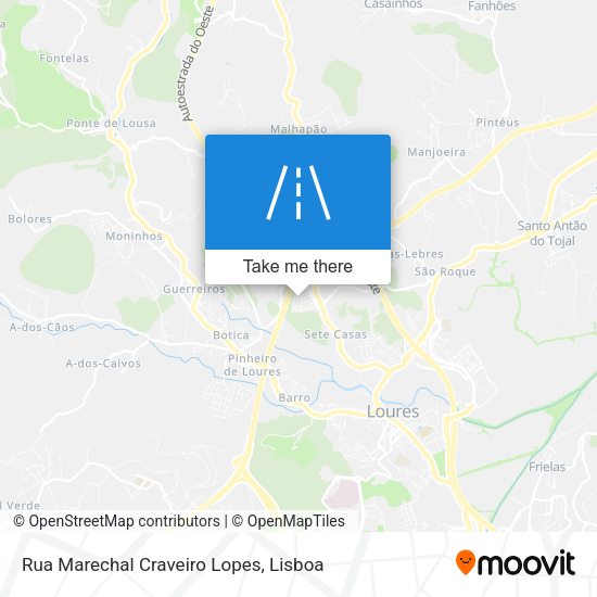 Rua Marechal Craveiro Lopes map