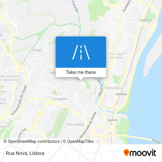 Rua Nova map