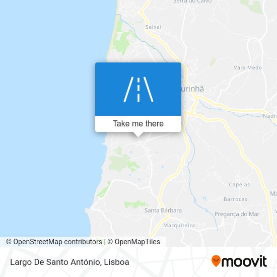 Largo De Santo António map