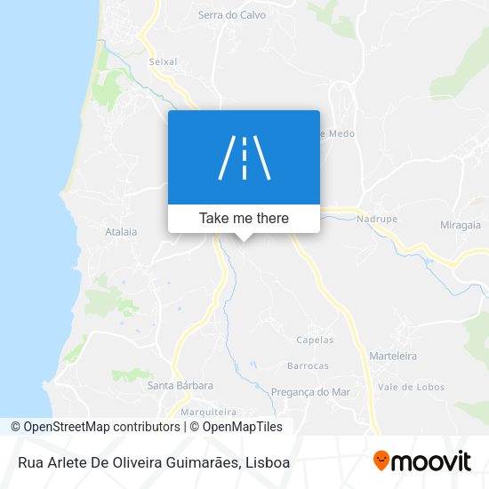 Rua Arlete De Oliveira Guimarães map