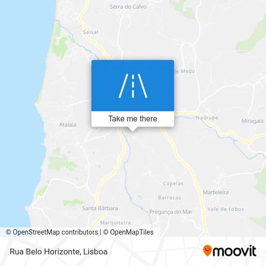 Rua Belo Horizonte map