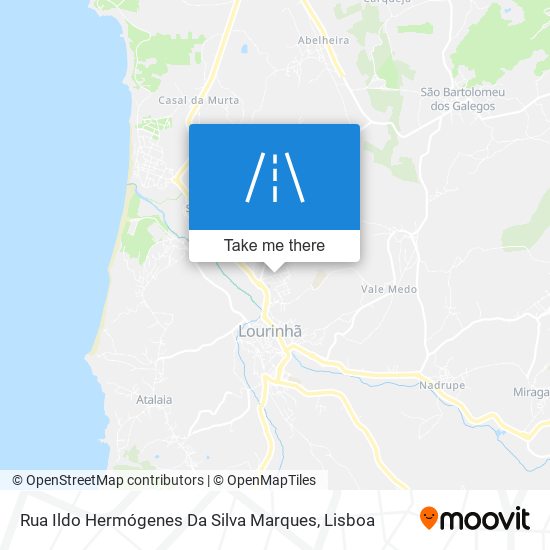 Rua Ildo Hermógenes Da Silva Marques mapa