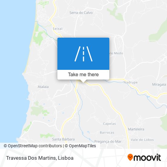 Travessa Dos Martins map