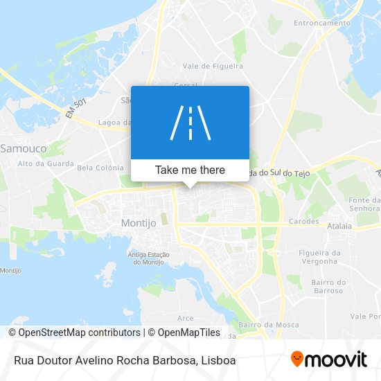 Rua Doutor Avelino Rocha Barbosa map