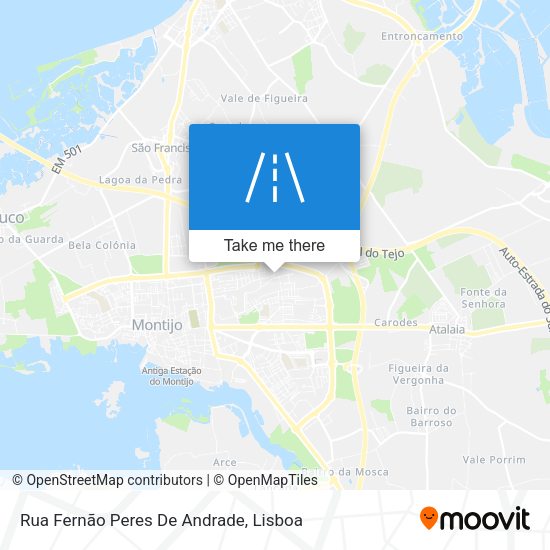 Rua Fernão Peres De Andrade mapa
