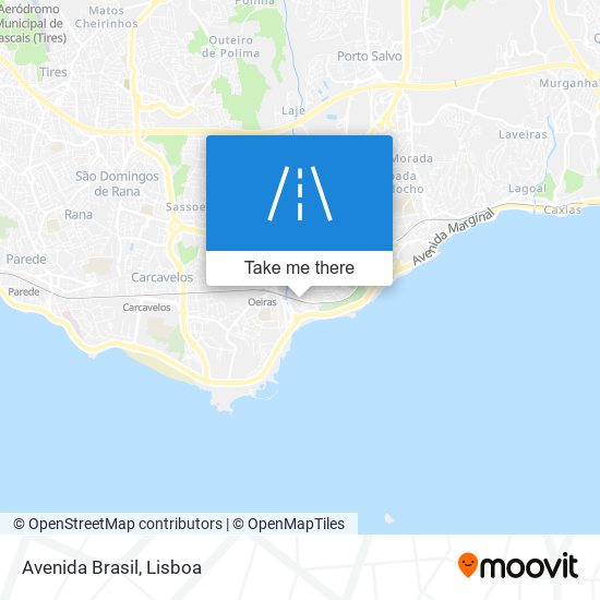 Avenida Brasil map