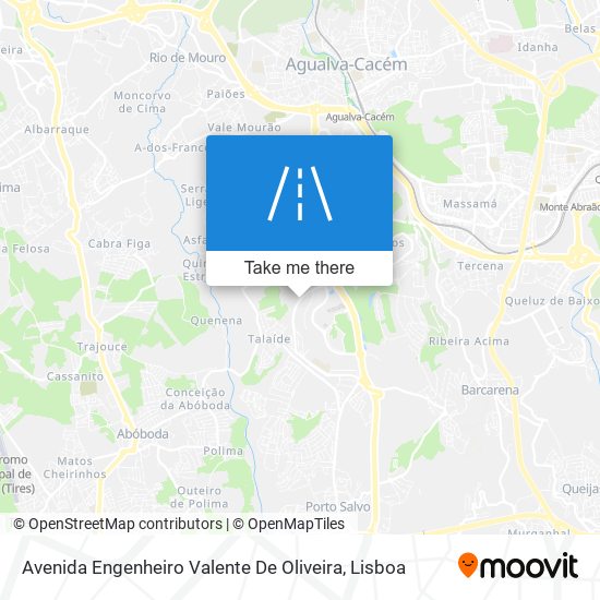 Avenida Engenheiro Valente De Oliveira mapa