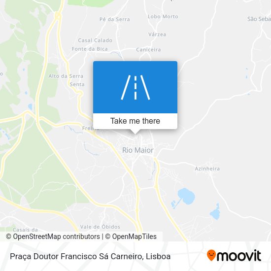 Praça Doutor Francisco Sá Carneiro map