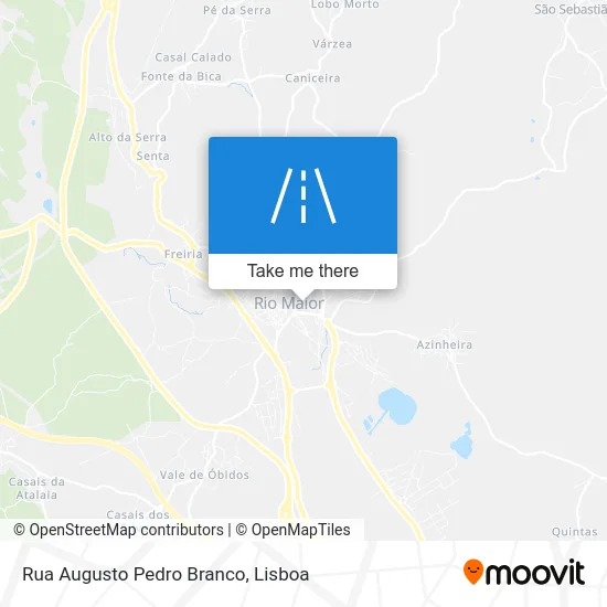 Rua Augusto Pedro Branco map