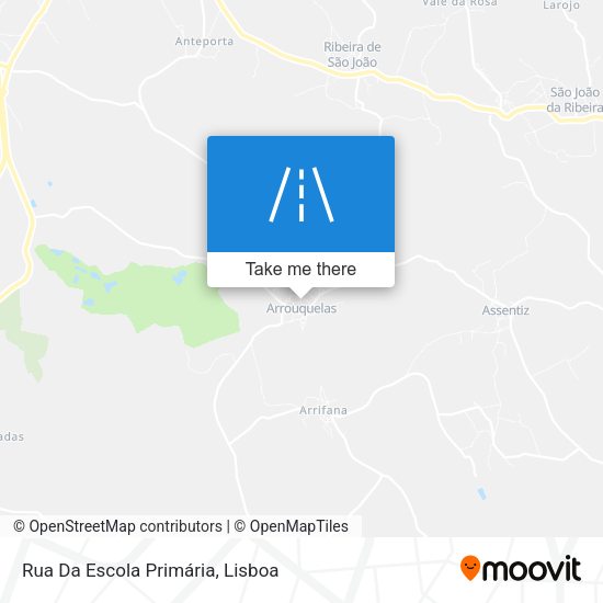 Rua Da Escola Primária map