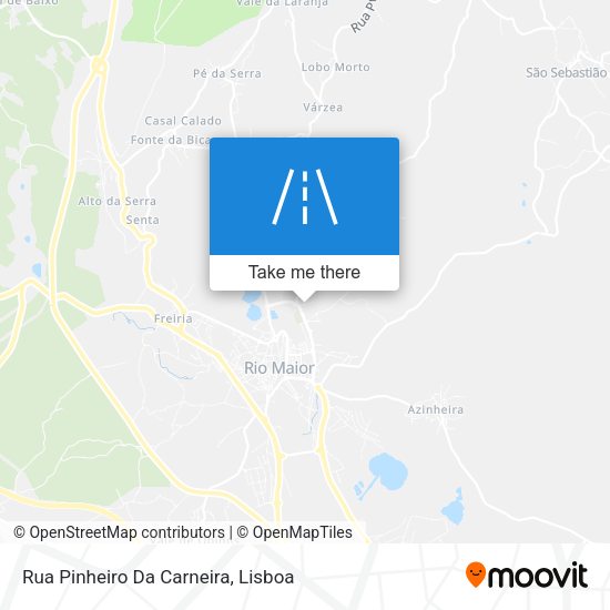 Rua Pinheiro Da Carneira map