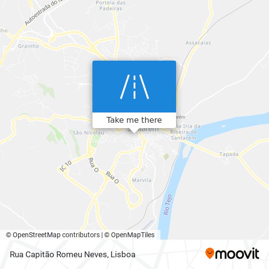 Rua Capitão Romeu Neves map