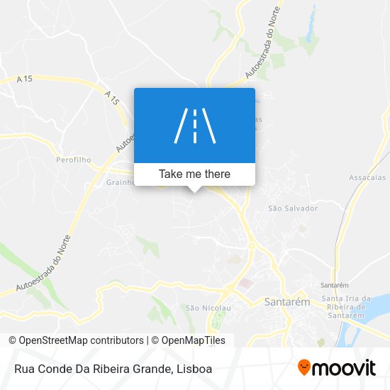 Rua Conde Da Ribeira Grande map