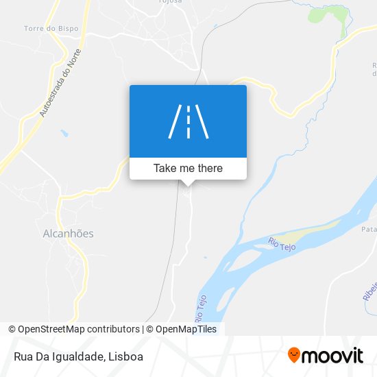 Rua Da Igualdade map