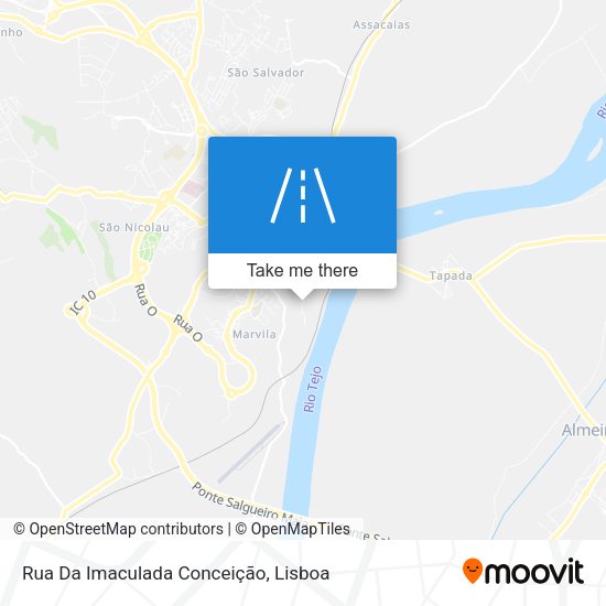 Rua Da Imaculada Conceição map