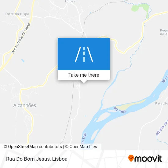 Rua Do Bom Jesus map