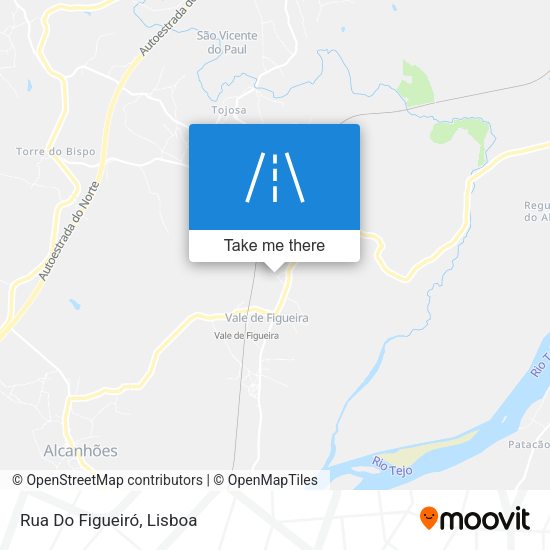 Rua Do Figueiró mapa