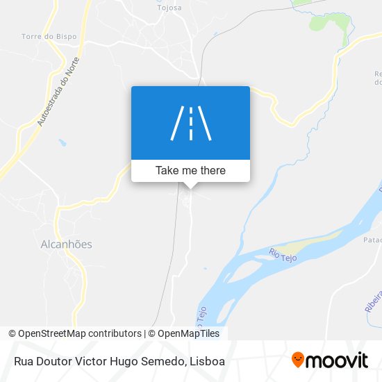 Rua Doutor Victor Hugo Semedo mapa