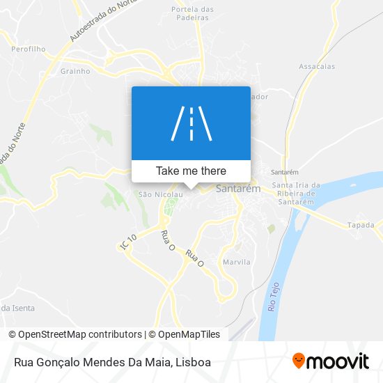 Rua Gonçalo Mendes Da Maia map