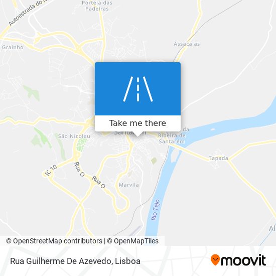 Rua Guilherme De Azevedo mapa