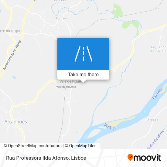Rua Professora Ilda Afonso map