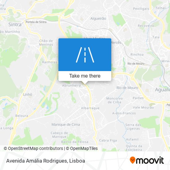 Avenida Amália Rodrigues map