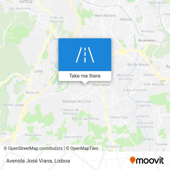 Avenida José Viana map