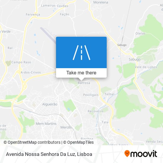 Avenida Nossa Senhora Da Luz map