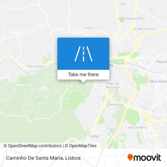 Caminho De Santa Maria map