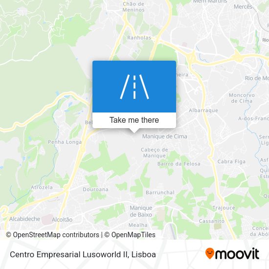 Centro Empresarial Lusoworld II map