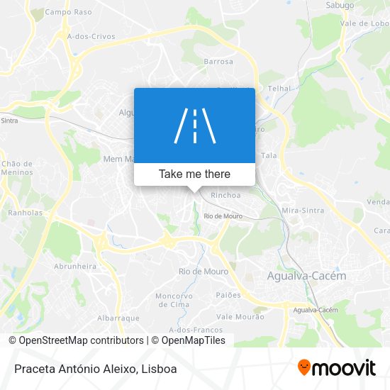 Praceta António Aleixo map