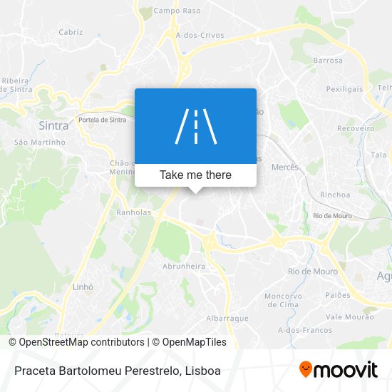 Praceta Bartolomeu Perestrelo map