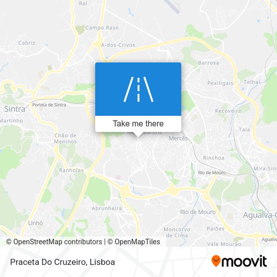 Praceta Do Cruzeiro mapa