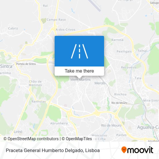 Praceta General Humberto Delgado map