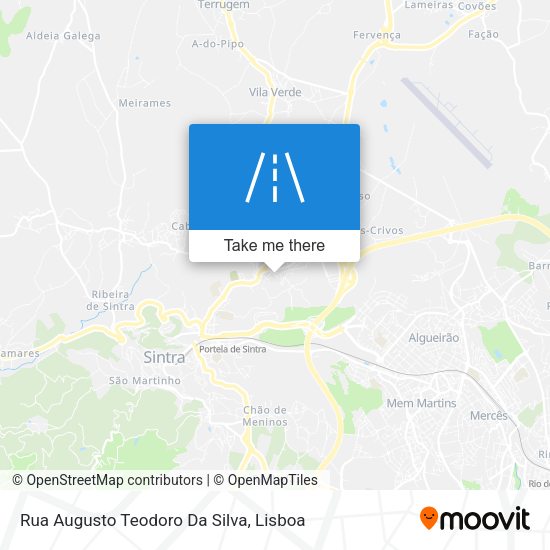 Rua Augusto Teodoro Da Silva mapa