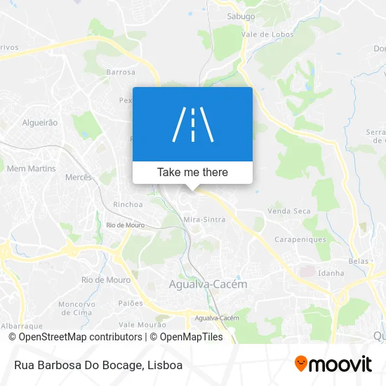 Rua Barbosa Do Bocage map