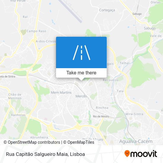 Rua Capitão Salgueiro Maia map