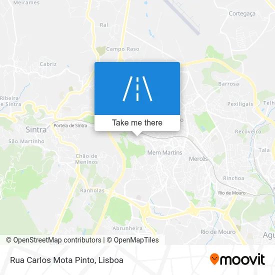 Rua Carlos Mota Pinto map