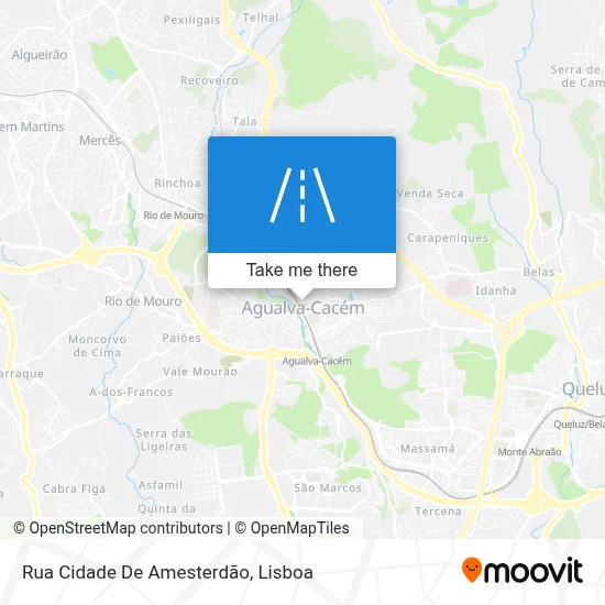 Rua Cidade De Amesterdão map