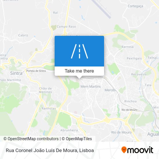 Rua Coronel João Luís De Moura map