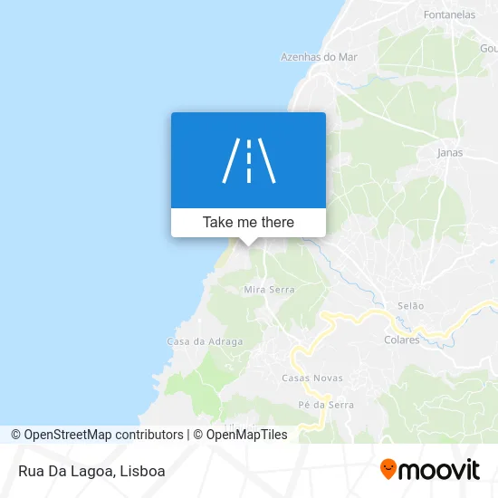 Rua Da Lagoa map