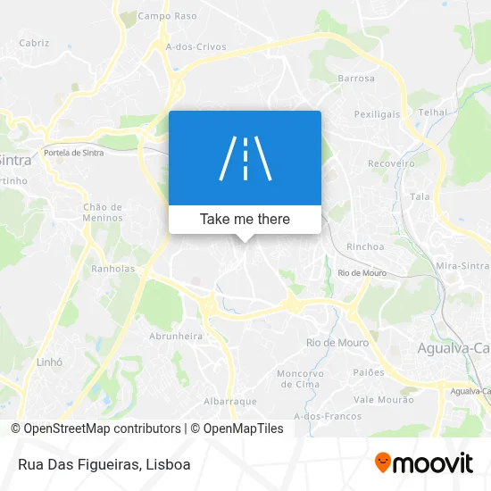 Rua Das Figueiras map