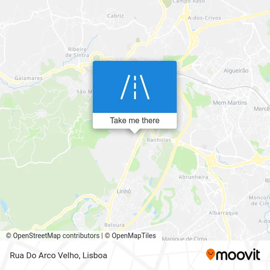 Rua Do Arco Velho map