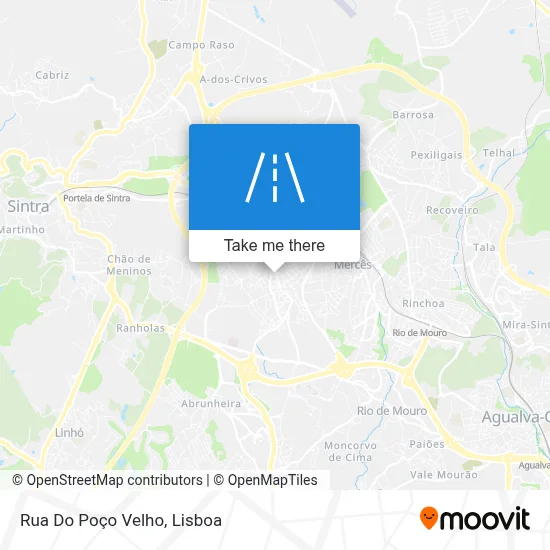 Rua Do Poço Velho map